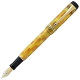 パーカー [パーカー] PARKER デュオフォールド チェックシトリンGT デミ 万年筆 F（細字）[並行輸入]