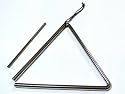 Triangle With Beater (8")