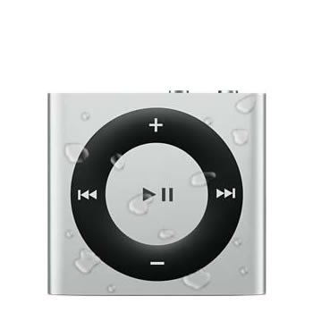  AudioFlood Waterproof iPod Shuffle Silver 5th Gen 