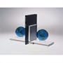 Artline Silver 3" Bookend Base World Globe EBBE-3S