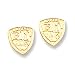 Baltimore Ravens Emblem Earrings - M1906