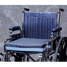 [Itm] 22" x 18" x 4", Gel/Foam Cushion [Acsry To]: THE MEDLINE NYLEX COVERED GEL ... see description