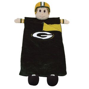 6' Children's NFL Green Bay Packers Cozy Sleeping Bag