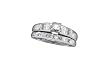 2 Piece Princess Cut White Gold Diamond Bridal Set