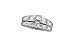 2 Piece Princess Cut White Gold Diamond Bridal Set