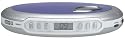 Elta 5728B Tragbarer CD-Player (CD-R, CD-RW, 10 sec Anti-Shock, LCD-Digitalanzeige, Bass Boost) blau
