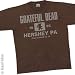 GRATEFUL DEAD T-Shirt - Hershey (Chocolate)