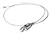 MUELLER ELECTRIC AI-000457 Ground Strap, Alligator Clip, Ring Tongue Terminal, 39", 990.6 mm