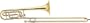 Bach 36BO Stradivarius Series Trombone (Lacquer Gold Brass Bell Lightweight Slide)