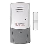 Doberman SE-0101, Door & Window Defender.  Silver/Black