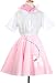 Hey Viv! Child Sz: Poodle Skirt Outfit