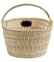 BASKET NANTUCKET JETTIES QR OVAL WHITE