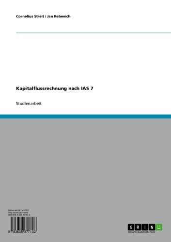 Kapitalflussrechnung nach IAS 7 (German Edition)