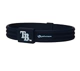 Phiten Titanium Tampa Bay Rays Mlb Team Bracelet - 7.5