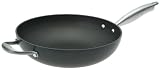 Anolon Titanium Non Stick Dishwasher Safe 12-Inch Open Stir Fry Pan with Helper Handle