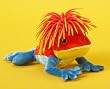 STRAWBERRY FROG ZIBBIE PLUSH TOY 8" L