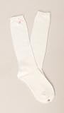 Juicy Couture - Juicy Couture Ivory Fluffy Knee High Socks