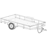 Trailer Blueprints - 10Ft. Bolt-Together Trailer