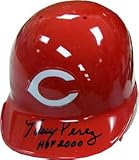 Tony Perez HOF 2000 Autographed / Signed Cincinnati Reds Baseball Mini Helmet