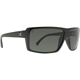 VonZipper Snark Men's Polarized Casual Wear Sunglasses - Black Gloss/Grey Poly
