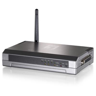 Wireless G Print Server with multi Ports