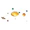 Uncle Milton Light-Up Solar System Motorized Mobile