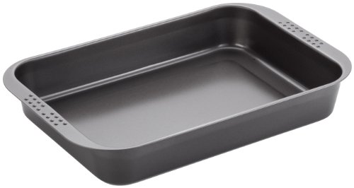 CHG 9582-43 Brat und Auflaufform "anthrazit-metallic" / mit Griffmulde und Arretierungspunkten /antihaftbeschichtet / 41 x 26.5 x 6 cm