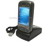 Cingular 8525 HTC Tytn Hermes USB Cradle Twin Desktop Charger w/ Extra Battery Slot