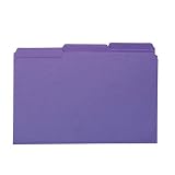 Smead 15283 Smead Interior File Folders, 1/3 Cut, Top Tab, 3/4 Expan, Lgl, PE, 100/Box