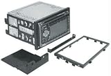 Scosche 1990-Up Honda/Acura Double ISO Kit, 2 Single Dins Or 1 Double DIN - Model HA1566B Mobile Audio Accessories