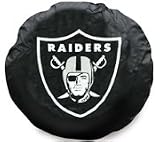 NFL Tire Cover - Oakland Raiders Tire Cover font color=#990000 BLOWOUT SALE