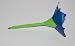 Blue Duct Tape Flower Pen