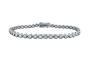 Click here for Diamond Tennis Bracelet : Platinum - 2.00 CT Diamo... prices