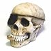 Skull with Patch Bank