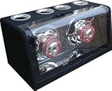 音秀 8インチアンプ付ウーハーBOX PL-011
