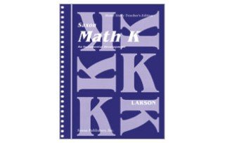 Saxon Math K: Home School Teachers Edition (Homeschool Math Grade K)