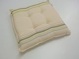 シートクッション 「フレッシュライン」 サイズ：45×45cm カラー：、アイボリー(#926619)