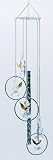 Outdoor Living : 5 Ring Angel Acrylic Chime - Wind Chime