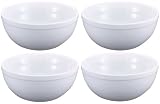HIC 18-ounce Porcelain Chili Bowl 5.75-inch Set of 4
