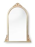Gilt Overmantle Plain Glass 34 x 51 Mirror