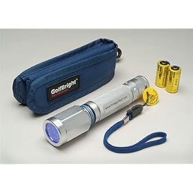 GOLF BRIGHT TORCH - UV GOLF BALL FINDER!