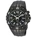Seiko #SKA447P1 Men's Black IP Kinetic Sports Watch