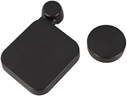 Puhui Black Protective Camera Lens Cap Cover Compatible + Housing Case Cover For Gopro HD Hero 4 3+