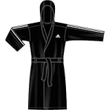 adidas Bademantel BATHROBE MEN schwarz - Adidas