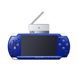 PSP「プレイステーション・ポータブル」 ワンセグパック メタリック・ブルー(PSPJ-20004)