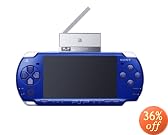 PSP「プレイステーション・ポータブル」 ワンセグパック メタリック・ブルー(PSPJ-20004)