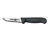 Kitchen & Housewares : R H. Forschner by Victorinox 4-Inch Rabbit Knife, Black Fibrox Handle