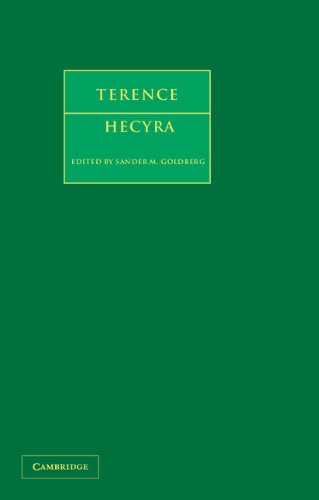 Terence: Hecyra (Cambridge Greek and Latin Classics)
