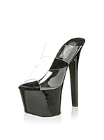 Pleaser Sandalias de tacón (Negro)