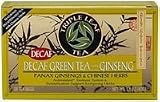 Triple Tea Decaf Green W/ Ginseng 20 Bags